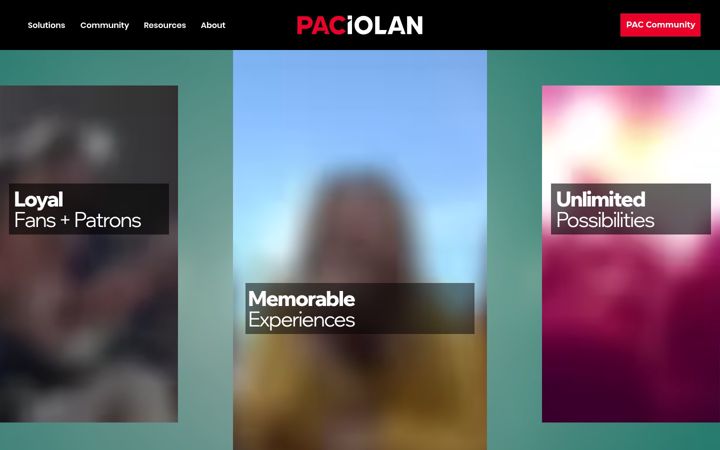 Screenshot of paclive.com