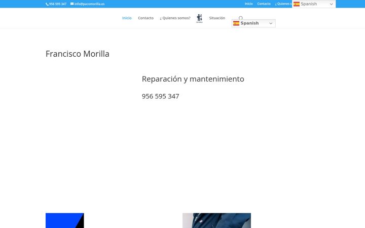 Screenshot of pacomorilla.es