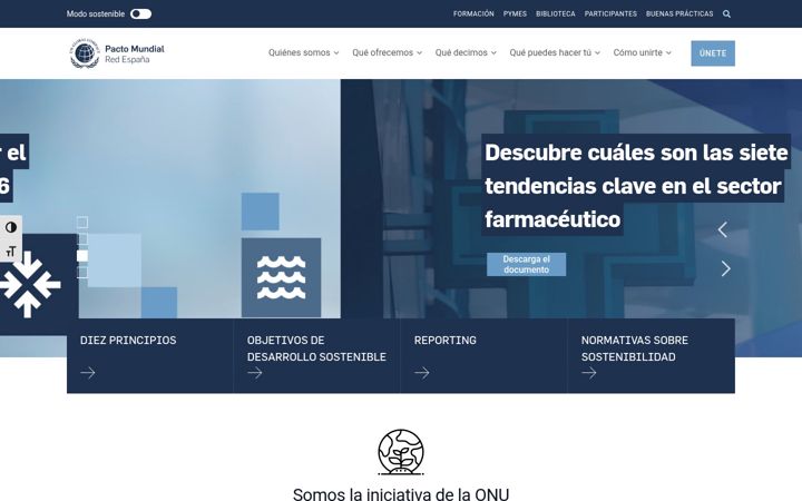 Screenshot of pactomundial.org