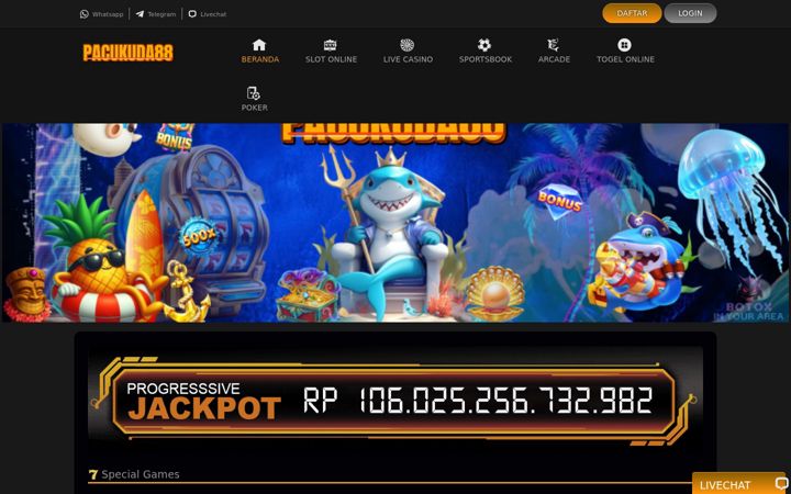 Screenshot of pacukuda88.net