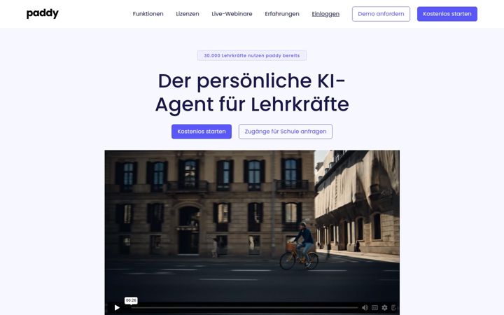 Képernyőkép: paddy.app