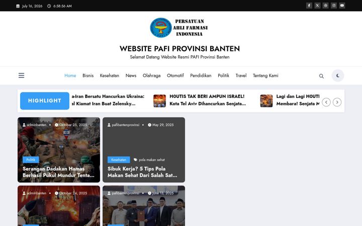 Képernyőkép: pafibantenprovinsi.org