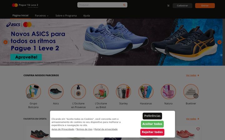Screenshot of paga1leva2.com.br