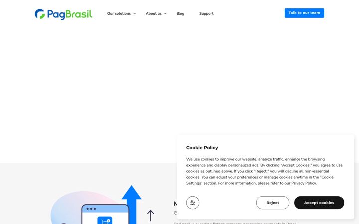 Screenshot of pagbrasil.com