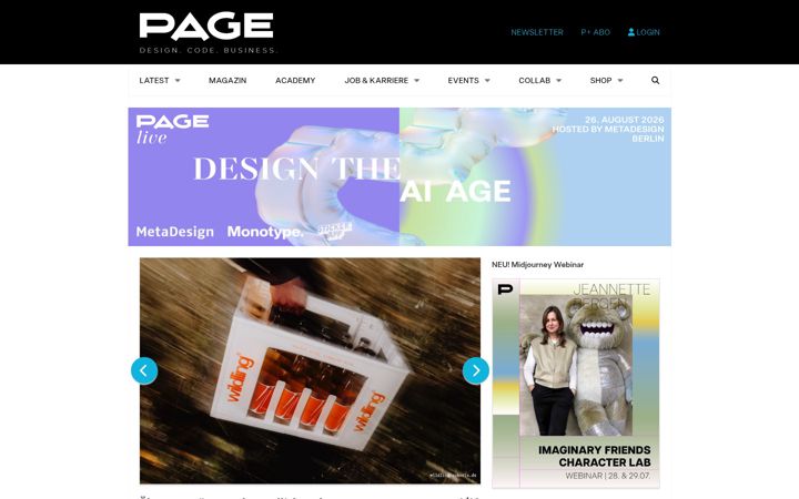 Screenshot of page-online.de