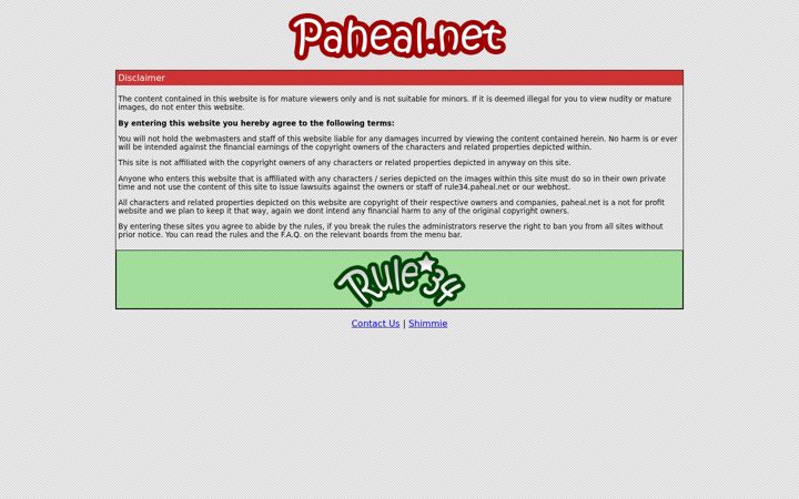 Zrzut ekranu paheal.net