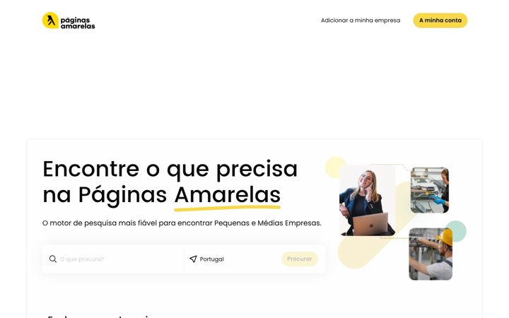 Screenshot of pai.pt