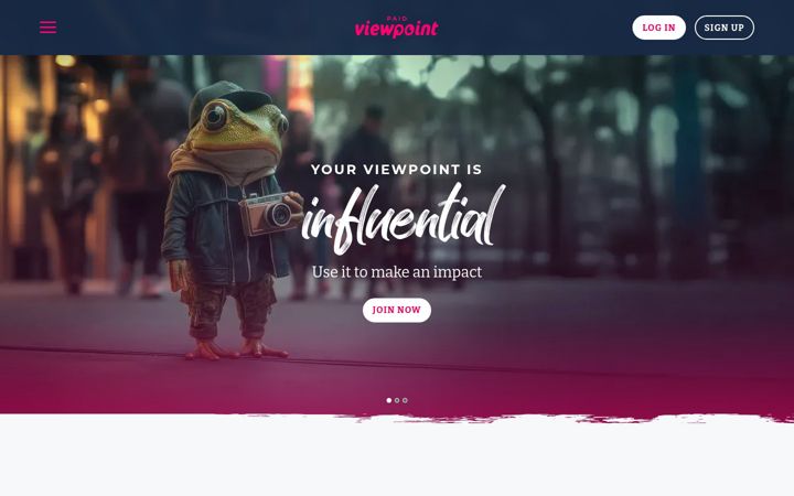 Snímek obrazovky paidviewpoint.com