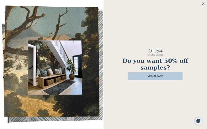 Screenshot of paintedpaper.com