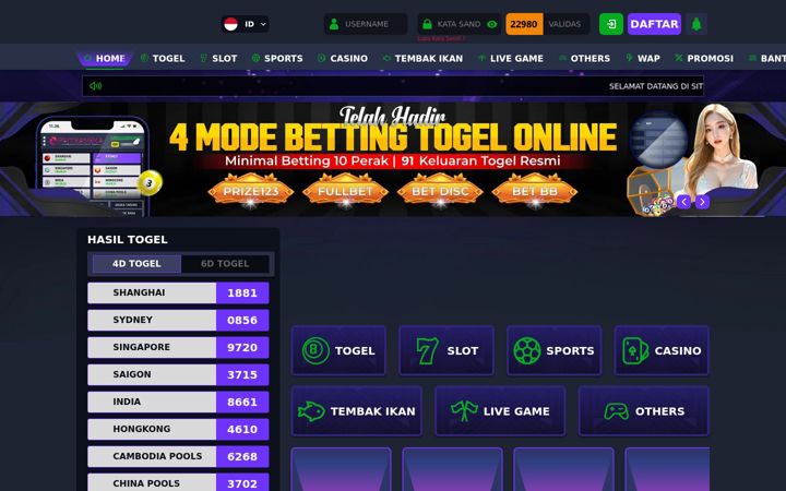 Screenshot of paitomajapahit.com