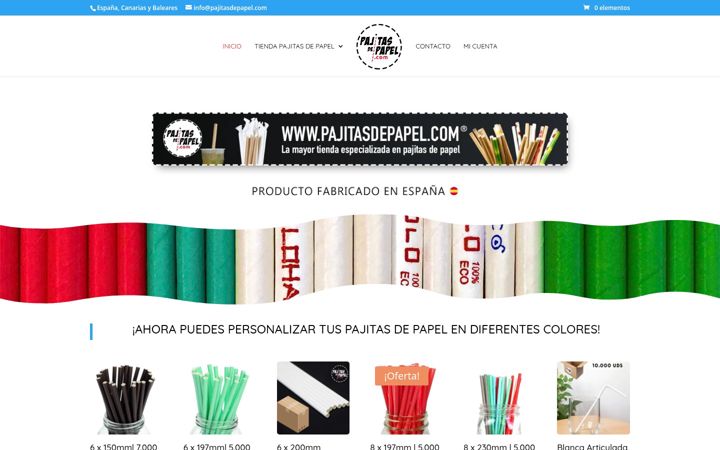 Zrzut ekranu pajitasdepapel.com