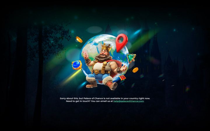 Screenshot of palaceofchance.com