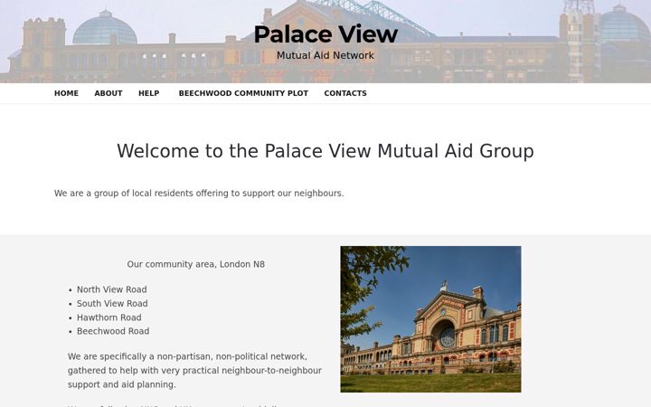 Screenshot of palaceview.net