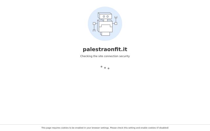 Snimka zaslona za palestraonfit.it