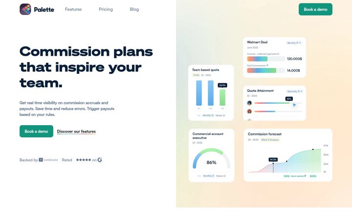 Screenshot of palettehq.com