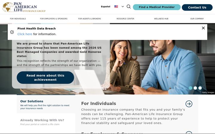 Screenshot of palig.com