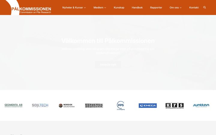 Screenshot of palkommissionen.org