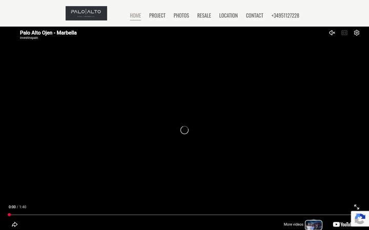 Screenshot of paloalto.immo