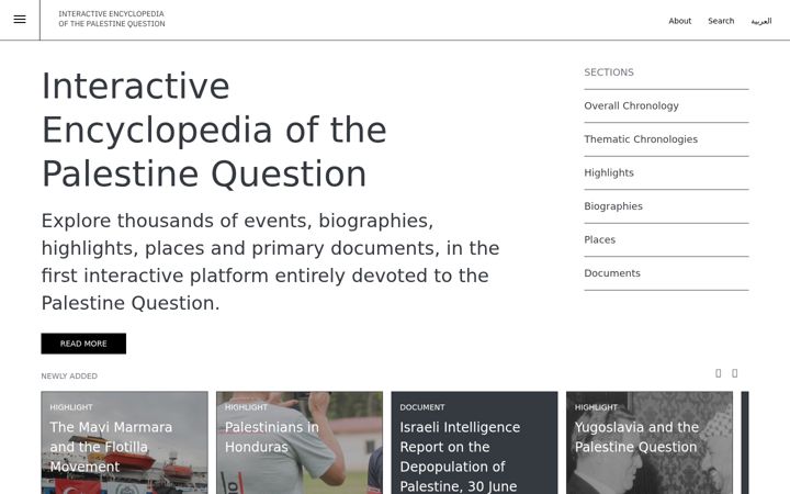 Screenshot of palquest.org