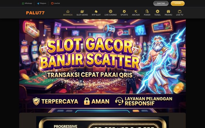 Screenshot of palu77.online