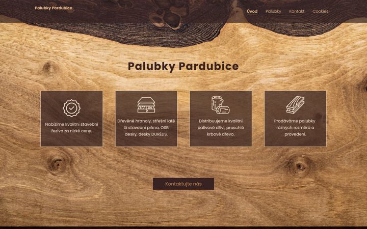 Snimka zaslona za palubky-pardubice.cz