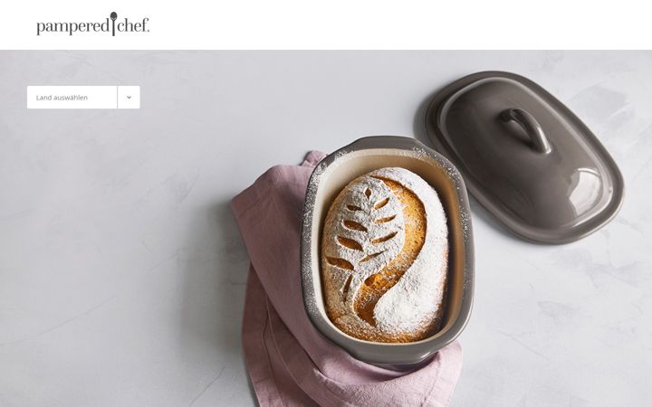 Screenshot of pamperedchef.eu