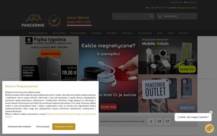 Screenshot of pancernik.eu
