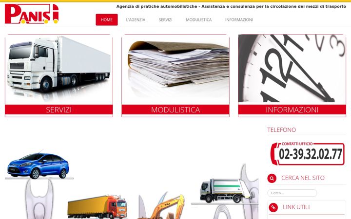 Screenshot stránky panisi.com