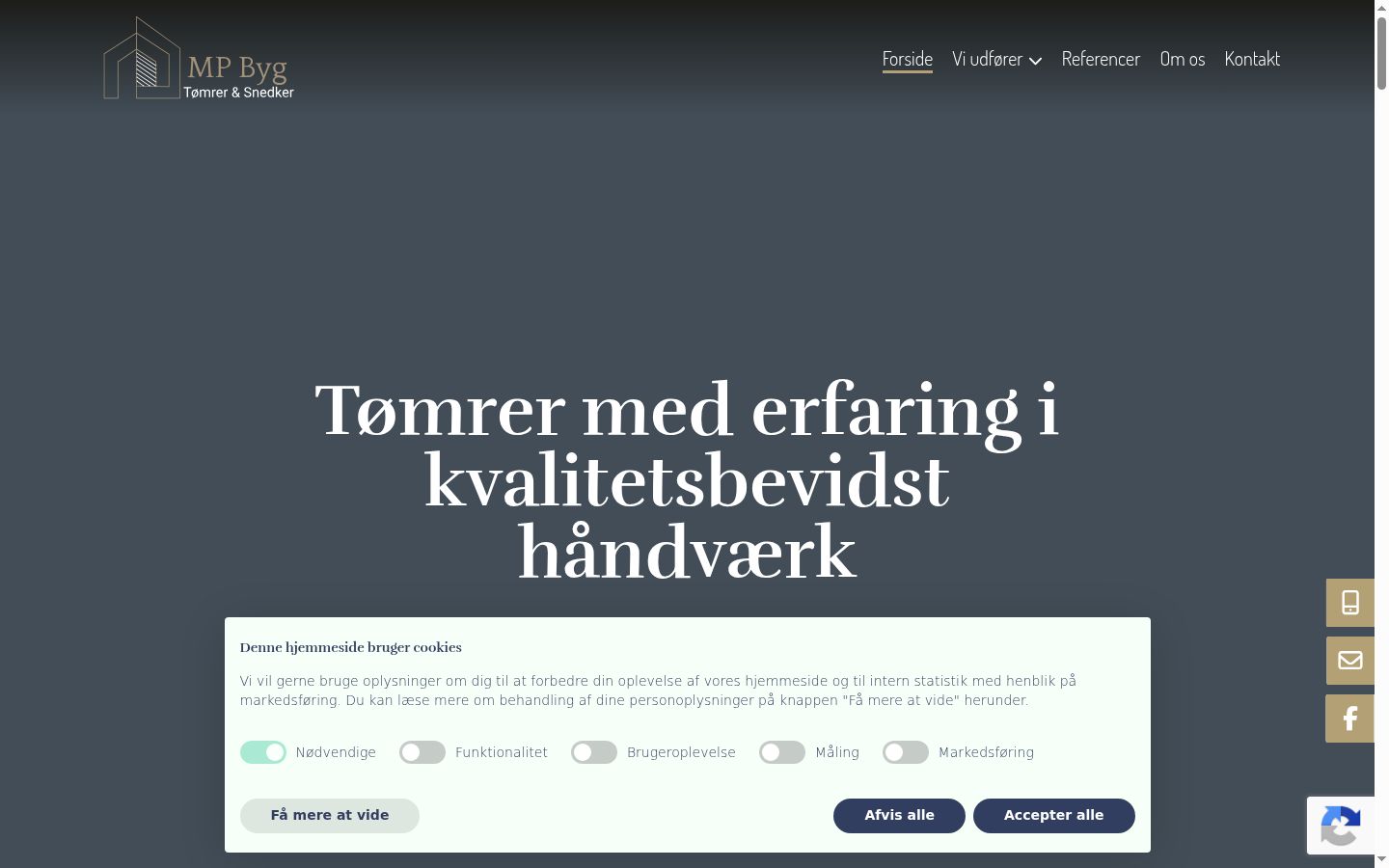 Ekrānuzņēmums ar piekrišanas baneri, kas tika rādīts pirms jebkādas mijiedarbības