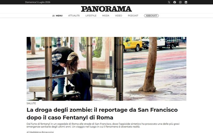 Ekrānuzņēmums no panorama.it