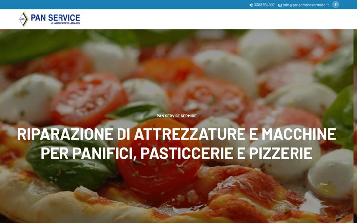 Screenshot of panservicesermide.it