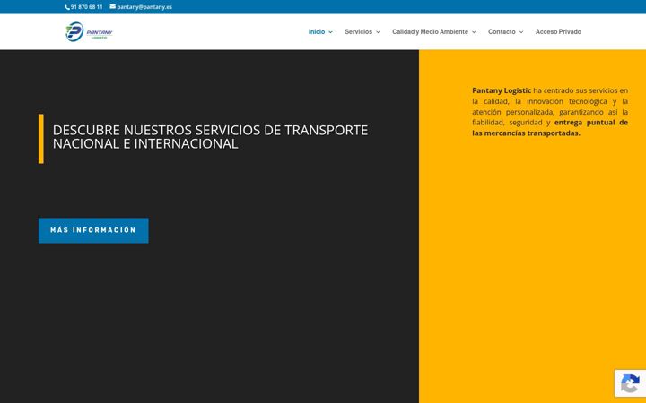 Screenshot von pantany.com