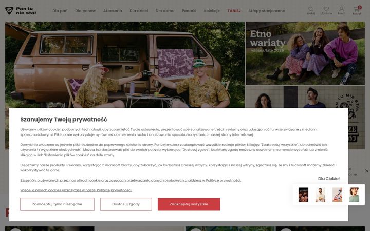 Screenshot of pantuniestal.com