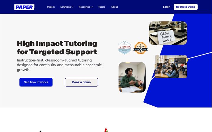 Screenshot of paper.co