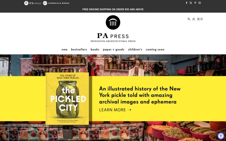 Screenshot of papress.com