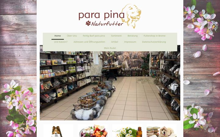 Screenshot of para-pina.de