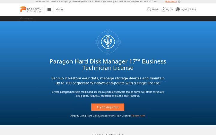Ekrānuzņēmums no paragon-software.com