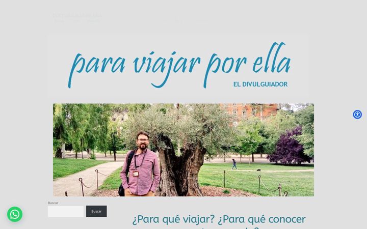 Screenshot of paraviajarporella.es