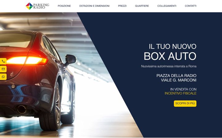 Screenshot του parkingradio.it