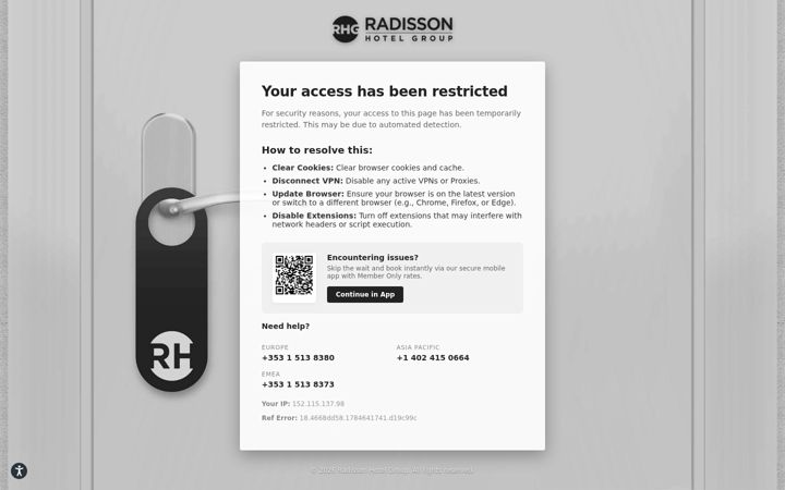 Screenshot of parkinn.com