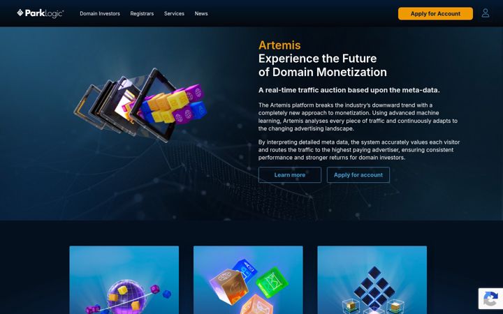 Screenshot of parklogic.com