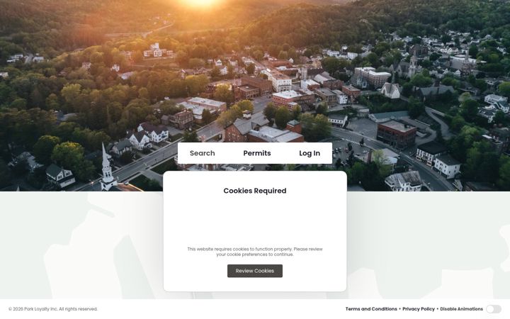 Screenshot of parkstjvt.com