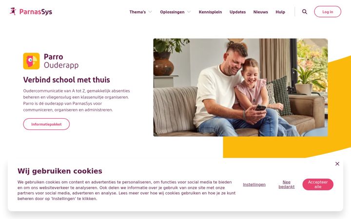 Screenshot of parro.com