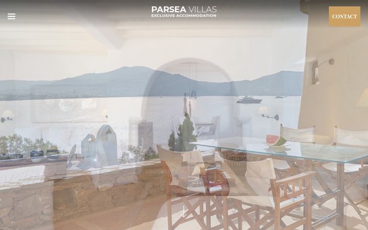 Screenshot of parseavillas.com