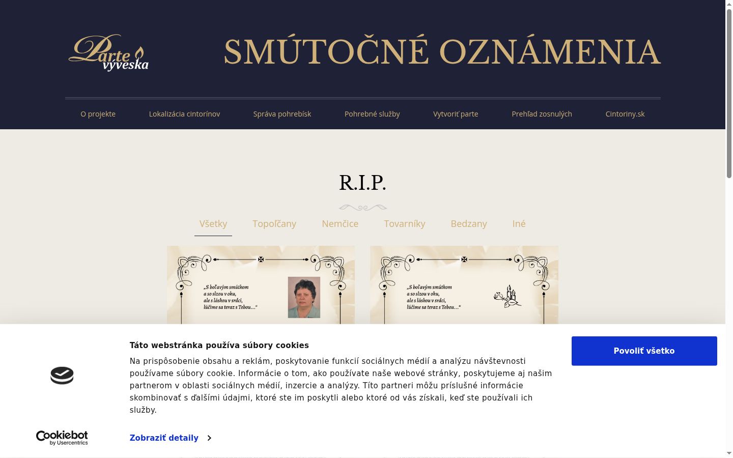 Snímek obrazovky baneru souhlasu zobrazeného před jakoukoli interakcí