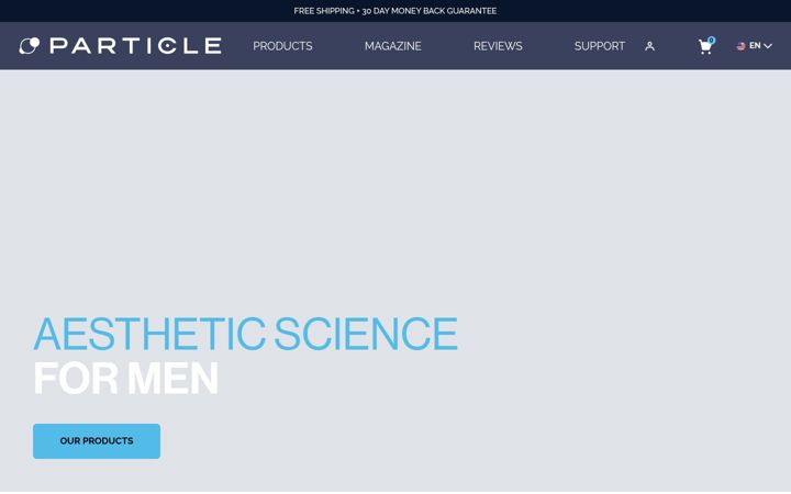 Screenshot of particleformen.com