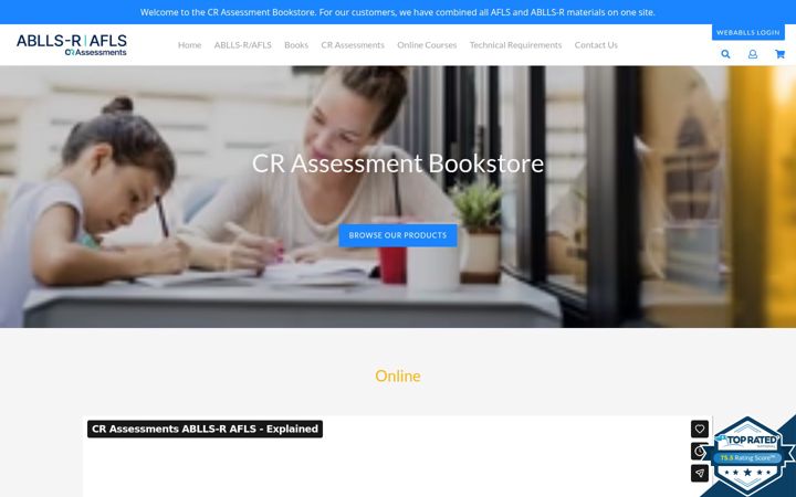 Screenshot van partingtonbehavioranalysts.com