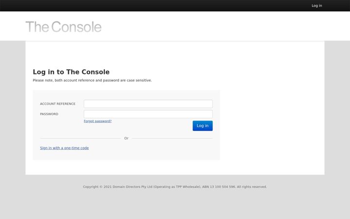 Zrzut ekranu partnerconsole.net