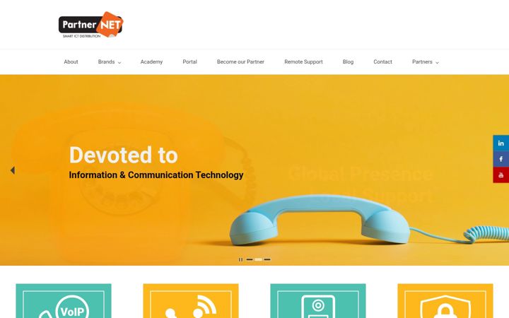 Snímek obrazovky partnernet-ict.com