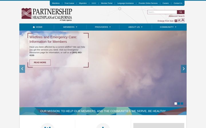 Zrzut ekranu partnershiphp.org
